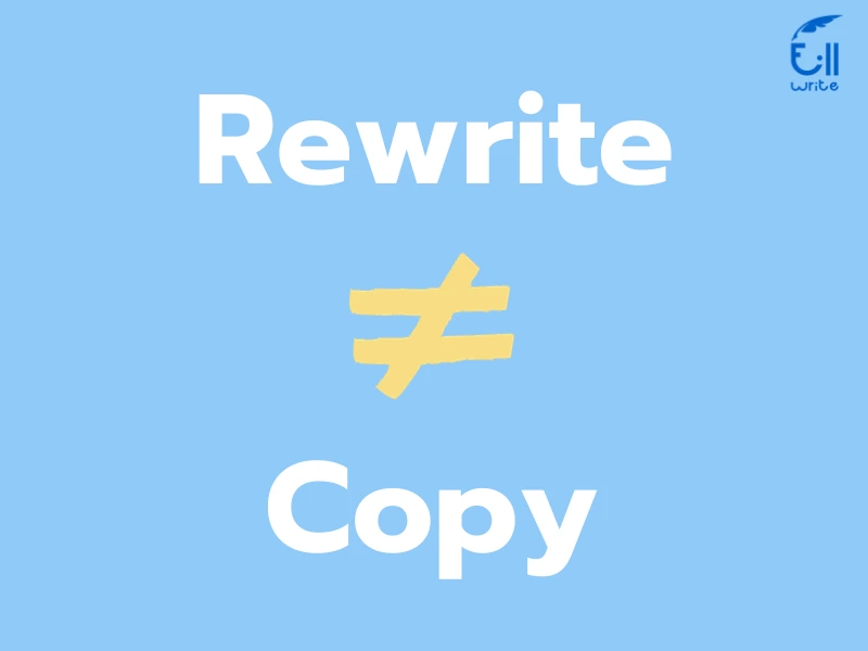 รับจ้างเขียนบทความด้วยการ Rewrite ดีหรือไม่