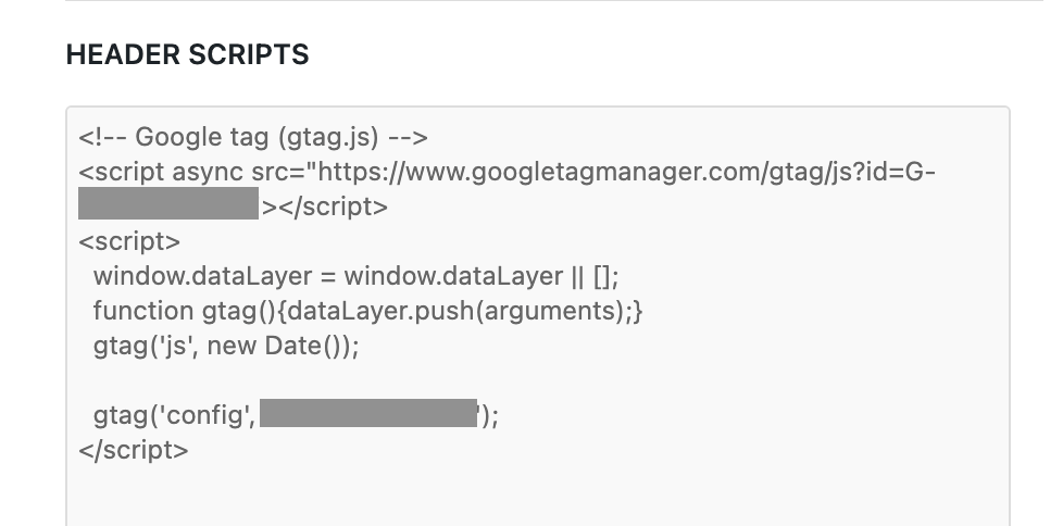 ตัวอย่างการ Tracking Code ที่หลังบ้าน WordPress